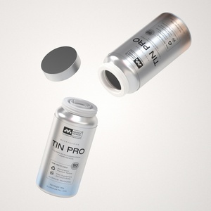 Merrynewon Medical Use Pill Capsule 100ML 160ML 200ML Customizable <b>Packaging</b> <b>Printing</b> Aluminum Bottle Pull Ring - Product Image 3