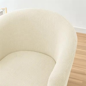 Housses de Canapé en Polaire Unie Élastique pour <span class=keywords><strong>Fauteuil</strong></span> <span class=keywords><strong>Club</strong></span>, <span class=keywords><strong>Fauteuil</strong></span> Crapaud, Salon, Hôtel, Décoration Intérieure Confortable - Product Image 2