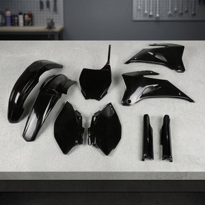 XFUN Kit Completo di Plastiche Nere per Yamaha YZF 450 2008-2009, Accessori Moto Made in Italy - Product Image 3