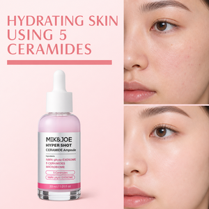 Suero Facial de Etiqueta Privada con ADN de Salmón y Ceramida PDRN, Fórmula Hidratante y Reafirmante Nocturna para Todo Tipo de Piel - Product Image 1