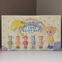 Figurines miniatures originales Sonny Angels Monchhichii Hippers Series, figurine en PVC, boîte mystère, mini poupée, jouet de collection