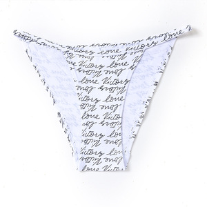 Nouvelles culottes en coton imprimé pour femmes, confortables, fines, avec ruban, sans coutures - Product Image 3