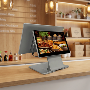 15,6 Zoll Windows POS-Terminal Kapazitiver Touchscreen I3 I5 Prozessor Wi-Fi 6 Schreibtisch-Abrechnungsset - Product Image 1