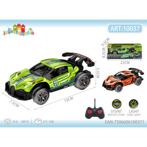 BUGATTI/LAMBORGHINI 1:64 échelle télécommande voiture de course niveau expert métal RC modèle de voiture avec lumières passe-temps pour les amateurs de voiture - Product Image 1