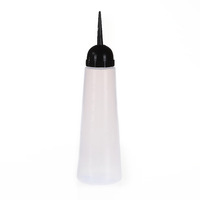 Usine cheveux Style teinture bouteille coloration des cheveux application bouteille Salon couleur applicateur bouteille shampooing Pot avec pointe d'angle