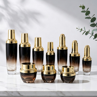 Nouveau produit : Lotion pour le corps en flacon pompe, pot en verre pour crème avec couvercle, plusieurs tailles pour l'emballage cosmétique