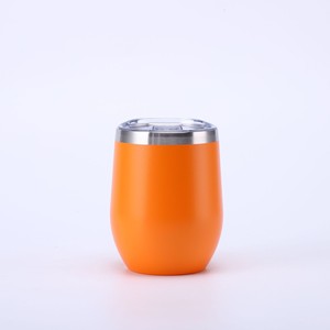 Tazza a Forma di Uovo in Acciaio Inox 304, Tazza Termica <span class=keywords><strong>per</strong></span> Acqua, Rivestimento in Plastica Spray, 12oz, Tazza <span class=keywords><strong>per</strong></span> <span class=keywords><strong>Auto</strong></span>, Calice <span class=keywords><strong>per</strong></span> Vino - Product Image 6