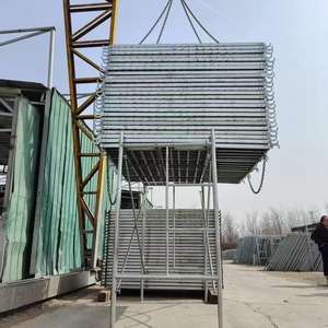 แพลตฟอร์มโครงนั่งร้านอลูมิเนียมเคลื่อนที่พับเก็บได้ดีไซน์ทันสมัยขนส่งและจัดเก็บง่าย - Product Image 4