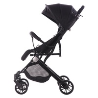 Poussette bébé 4 en 1 Portable bébé poussette multi-fonctionnel haute vue poussette bébé pliant poche parapluie chariot