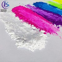 Pigment fluorescent à haute brillance, teinture acide, poudre de phosphore avec résistance à la migration des couleurs pour les colorants d'encre