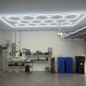 Plafonniers encastrés LED <span class=keywords><strong>ultra</strong></span>-minces à luminosité réglable, étanches, lumière blanche froide pour parkings, ateliers <span class=keywords><strong>de</strong></span> detailing automobile - Product Image 6