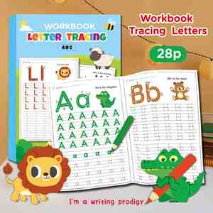 Un Divertido Cuaderno de Práctica de Escritura para Niños de 3 a 5 Años, Trazado de Letras del Abecedario para Preescolares - Product Image 2