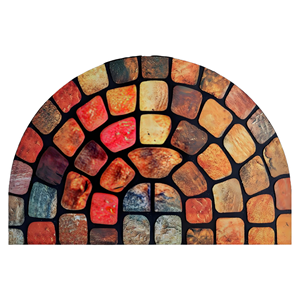 Alfombra de Entrada Personalizada con Diseño Oriental Moderno, de Polipropileno Extra Grueso, con Diseño 3D en Relieve de Pata de Gato y Base Antideslizante - Product Image 1