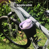 Porte-gobelet en silicone écologique pour parents nomades, support de voiture pliable avec capacité de charge de 5 kg pour enfants et poussettes