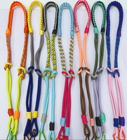Sangle bandoulière universelle anti-perte en nylon tressé coloré, faite main, écologique, pour clés