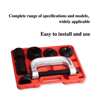 Extracteur de rotule de type C, outil d'assemblage de joint universel, manuel, en acier au carbone, pour bras de suspension inférieur automobile, 4-en-1, OEM