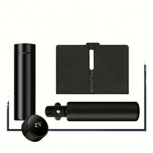 ชุดของขวัญส่งเสริมการขายสำหรับองค์กรสุดหรู ดีไซน์ใหม่ ทันสมัย แฟชั่นอินเทรนด์ พิมพ์ลายสกรีนโลโก้แบรนด์ตามสั่ง บนวัสดุ PU - Product Image 4