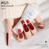Vernis à ongles en gel KUDAN, tendance, vente chaude, vernis à ongles en gel pailleté œil de chat pour la beauté des ongles, vernis à ongles magnétique œil de chat à faire tremper