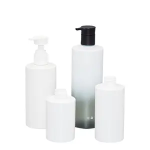 UKPACK Frost botellas de plástico 150ml 200ml 300ml 400ml loción botella champú embalaje acondicionador para el cabello