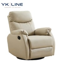 Vente en gros de canapé inclinable simple relax fauteuil de loisirs inclinable en cuir PU pour le salon