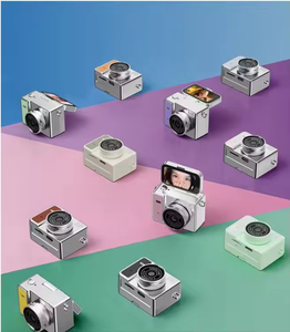 Nueva Cámara Compacta Retro de ABS Ultraligera con Correa de Cuero, Pantalla Abatible y Múltiples Funciones, Directo de Fábrica - Product Image 5