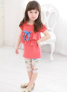 Vêtements pour enfants en gros, robe d'été décontractée à manches courtes avec nœud pour filles, fabriquée en Chine - Product Image 6