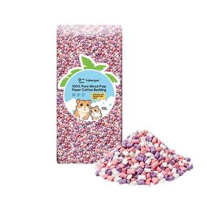 Granulés de papier sans poussière pour animaux de compagnie de petite taille, granulés de papier pour hamsters hautement absorbants - Product Image 1
