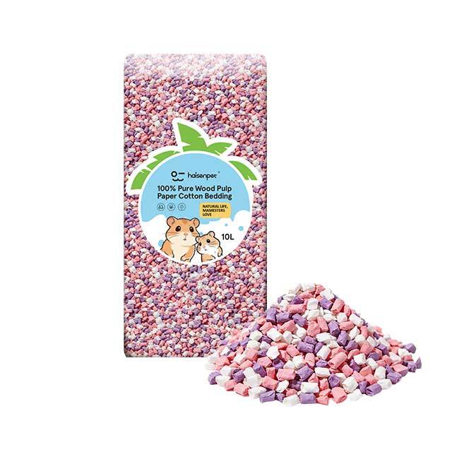 Dust Free Paper Granules Bedding for