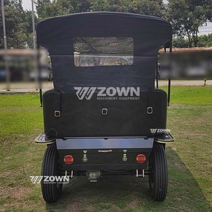 Bus de tourisme vintage robuste à châssis surélevé, navette électrique rétro pour opérations quotidiennes dans les zones scéniques sauvages - Product Image 6