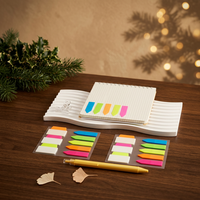 Notes autocollantes colorées personnalisées en PET de forme personnalisée pour les signets de marqueurs de page