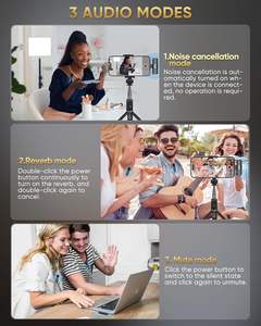 Micrófono de Solapa Inalámbrico K11 K9 para Dispositivos <span class=keywords><strong>iPhone</strong></span> y Android, Sonido Nítido, Reducción de Ruido, Micrófono de Solapa, Conexión Plug-Play - Product Image 6