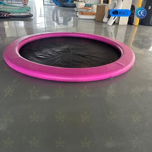 Hamaca Flotante Portátil Personalizada, Hamaca Inflable para Piscina con Centro de Malla para Recreación - Product Image 4