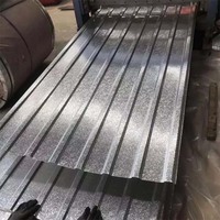 Tôles d'acier galvanisé ondulé de haute qualité 1250*1000 mm pour toiture avec service de découpe certifié CE