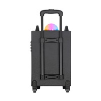 Haut-parleur portable sans fil Bluetooth 5.0 avec lumière LED RGB, longue autonomie, sortie 30-50W, télécommande en plastique pour fêtes et camping