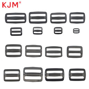 Boucle de ceinture tri-glisse en plastique recyclé à Offre Spéciale pom pour sangles de sac - Product Image 6