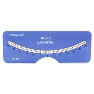 เครื่องวัดมุมเอียง Haccuray Clinometer 30-0-30 องศา ทำจากพลาสติก สำหรับวัดมุมกระดูกสันหลัง รุ่น Hg-165 - Product Image 5