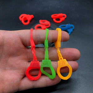 Juguetes de Plástico en Cápsula de 32mm y 28mm, Mini Esposas Adhesivas de TPR de Yiwu, Regalos Promocionales Unisex para Niños de 5 a 7 Años - Product Image 2