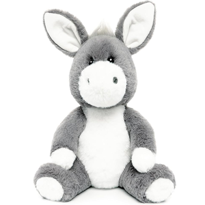 Realistici bambini <span class=keywords><strong>asino</strong></span> imbottito animale peluche camera da letto compagno di sonno per ragazzi ragazze abbracciabile realistico giocattolo <span class=keywords><strong>asino</strong></span> di peluche - Product Image 1