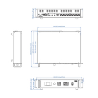 Processeur vidéo LED Colorlight X12, contrôleur vidéo multi-écrans pour affichage LED à petit pas HD, écran d'affichage LED pour ascenseur