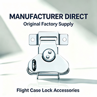 Accessoires de verrouillage pour FlightCase : Loquet papillon à montage en surface avec clé, Serrure à came apparente, Quincaillerie pour FlightCase, Modification de boîte en bois