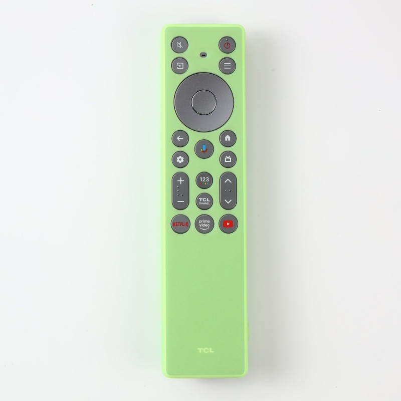 Housse Silicone Pour Télécommande TCL RC833A - Protection Antidérapante Avec Cordon, Lavable, Couleur Noir