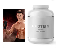 Logo personnalisé Nutrition sportive de haute qualité Suppléments de gymnastique Gainer de masse Isolat de protéine de lactosérum en vrac