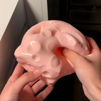 NOUVEAU KJ Wholesale Filling Transparent Squeeze Cheese Toy Soft Funny No Rising Satisfy Squeeze Toys