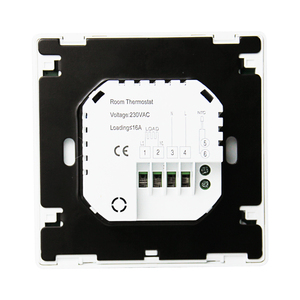 16a panel infrarrojo montado en la pared ahorro de energía hogar inteligente programable calefacción por suelo radiante termostato - Product Image 3