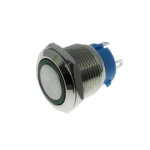 SW-PB7-1Z-A-RG-H-3-<strong>G2A</strong> Push Button <strong>Switch</strong> SPST Off-On Anti-Vandal Illuminated Panel Mount SW-PB7-1Z-A-RG-H-3 Round Button - Product Image 1