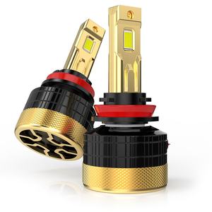 หลอดไฟหน้ารถยนต์ LED H11 ลดราคาพิเศษ รุ่น H4 H7 H11 9005 ไฟต่ำ 16000lm 200w กำลังสูง - Product Image 1