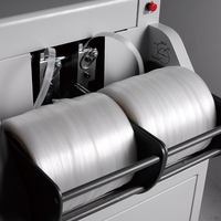 Machine d'emballage automatique de devises en plastique transparent PP HUIJIN, écologique, largeur 12 mm, avec épaisseur personnalisée
