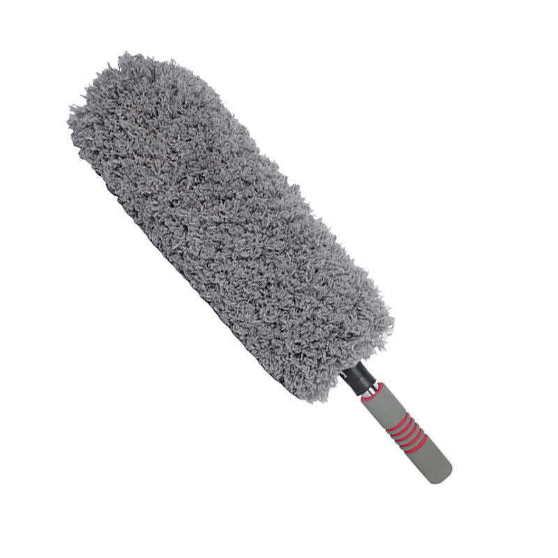 Car duster, wax brush, mop with storage bag