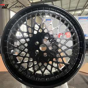 ZW forjado 2 piezas 22 24 26 28 pulgadas personalizado negro H estilo ruedas para RAM 3500 Ford F250 F350 GMC Sierra 2500 Offroad 8x6,5 llantas - Product Image 2