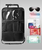 Tas Organizer Penyimpanan Kursi Mobil Universal Mewah Berkualitas Tinggi Multifungsi Murah Bahan Oxford dengan Layar Sentuh untuk Tablet